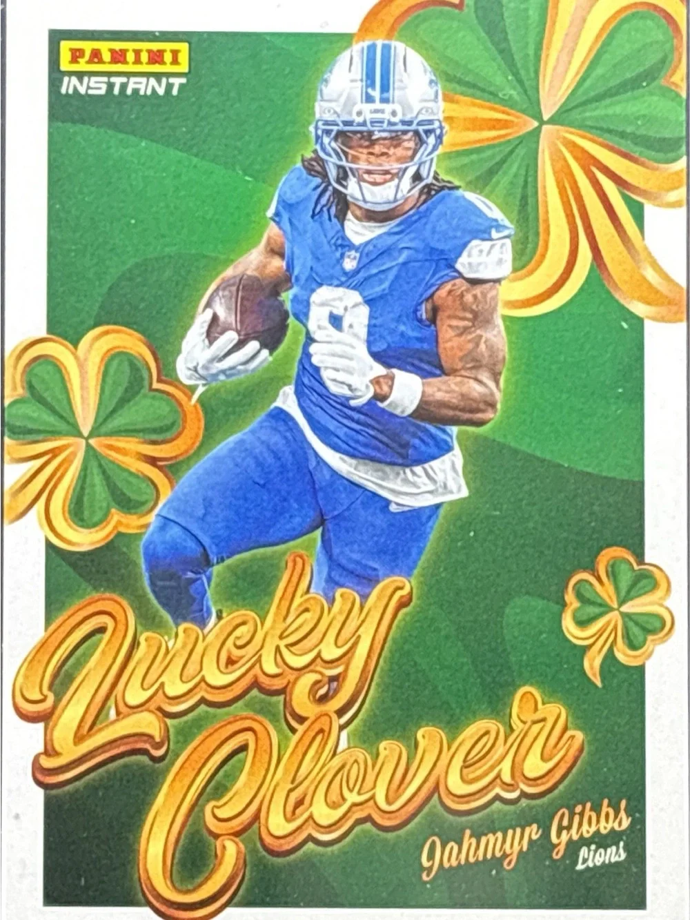 Panini Lucky Clover Jahmyr Gibbs Football Card